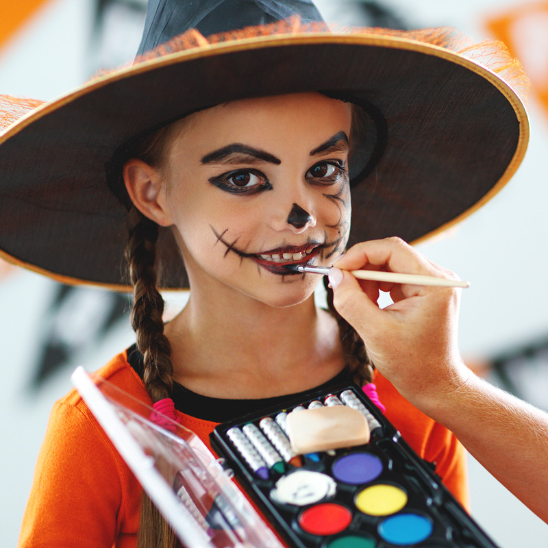 Halloween Schminken mit Aurednik